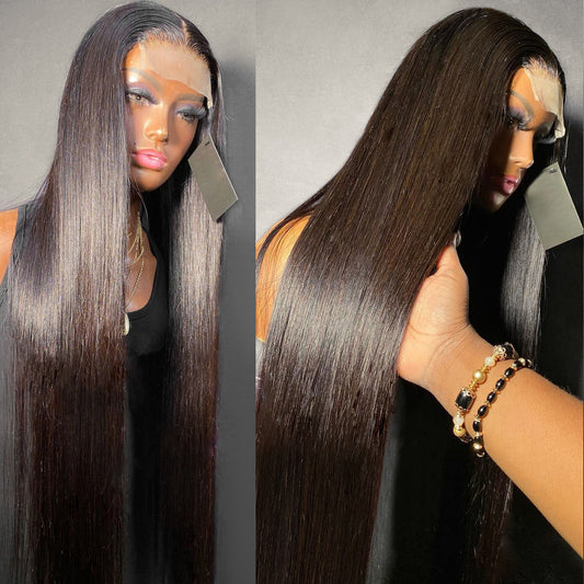 Bone Straight Brazilian Lace Frontal Human Hair 13x6 Wig