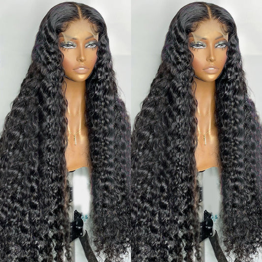 Brazilian Curly 13x6 Deep Wave Lace Frontal